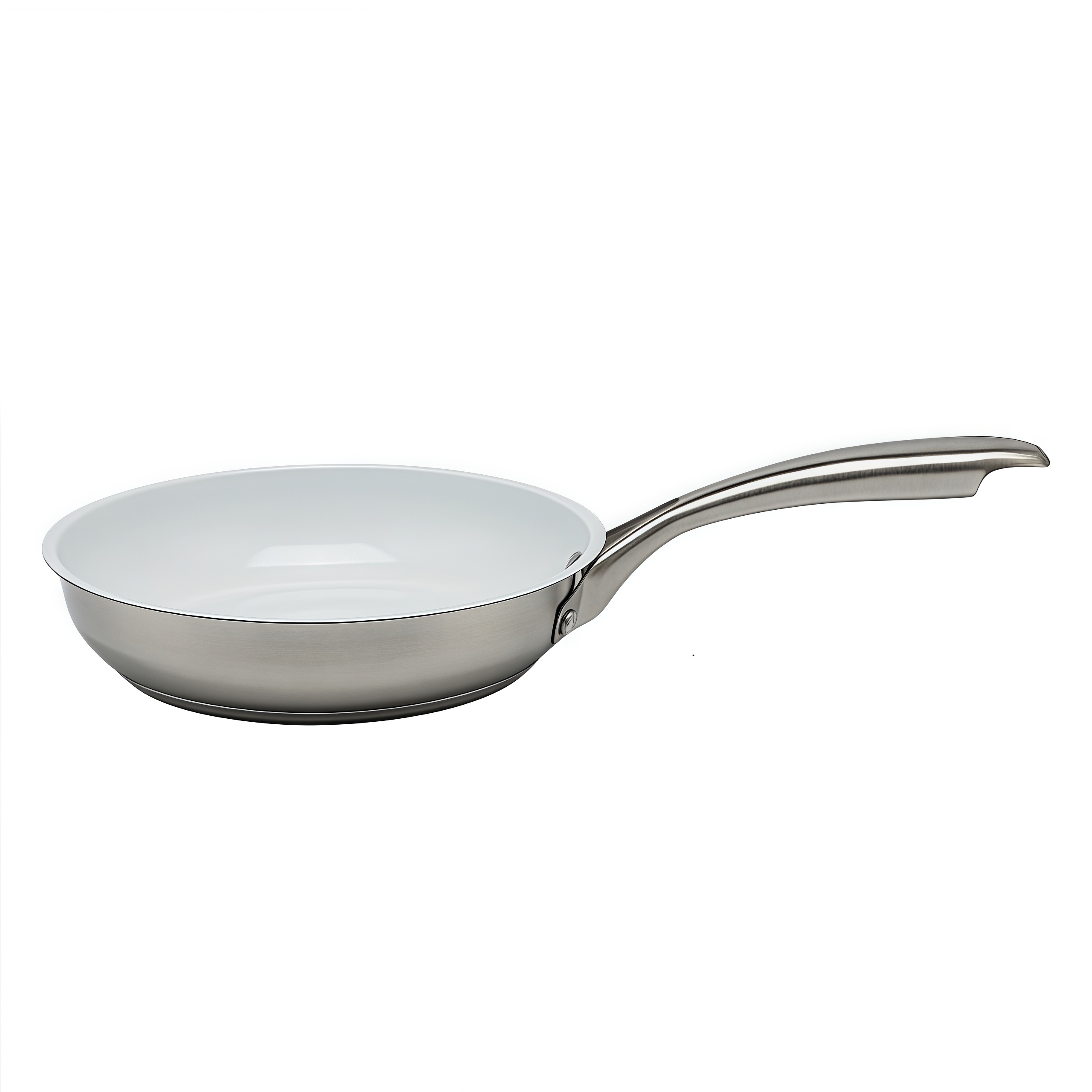 Heißer Verkauf Großhandel 3 Schicht Basis Edelstahl Pfanne 20/24/26/28 cm 8 Zoll/10 Zoll/12 Zoll Keramik Antihaft-Kochgeschirr Bratpfanne
