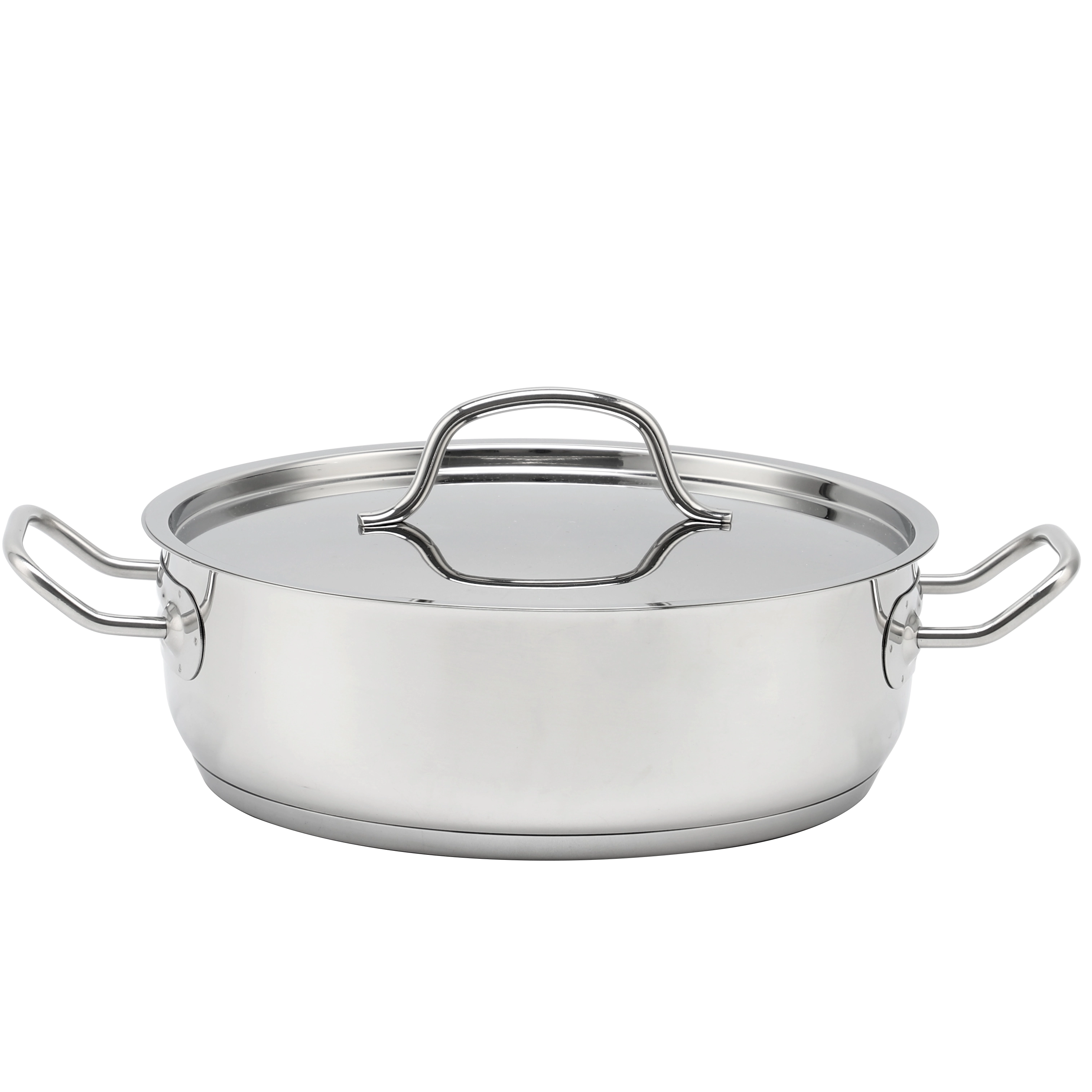 Großhandel mit kundenspezifischen Suppentöpfen aus Edelstahl, induktionssicheren Töpfen und Pfannen, ungiftigem Küchenkochgeschirr-Set mit Edelstahldeckel