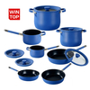 12-teiliges, anpassbares Keramik-Antihaft-Pfannen- und Töpfe-Set, Induktions-Kochgeschirr-Set aus Aluminiumguss, Keramik-Kochgeschirr-Set, Töpfe und Pfannen-Set