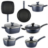 Factory 3D Diamond Series Anpassbare Antihaft-Grillpfanne aus Keramik und Aluminium, PFOA-freie Induktion
