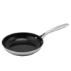 Heißer Verkauf Großhandel Dreilagige Basis Edelstahlpfanne 20/24/26/28 cm 8 Zoll/10 Zoll/12 Zoll Antihaft-Kochgeschirr-Bratpfanne mit Keramikbeschichtung