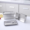 Design 304 Edelstahl Frischhalte-Lunchbox, Edelstahldeckel, auslaufsichere Heizung, mikrowellenversiegelte Box in Lebensmittelqualität