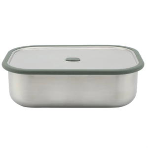 Beliebte Schul-Lunchbox, auslaufsicherer Lebensmittelbehälter aus Edelstahl für Jugendliche mit Deckel, Lebensmittelträger aus Edelstahl