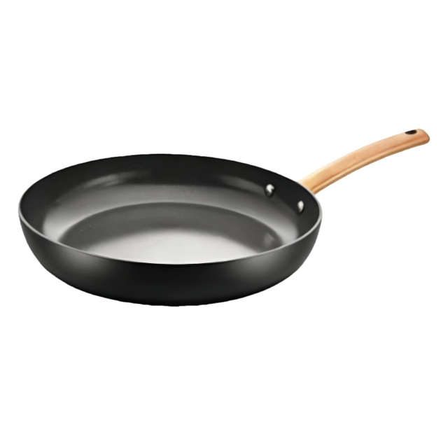 Moderne Home Kitchen-Bratpfanne aus recyceltem, schwerem Aluminium mit Antihaftbeschichtung, Eierpfanne, Kochpfanne, PFOA-frei, kompatibel mit Induktion