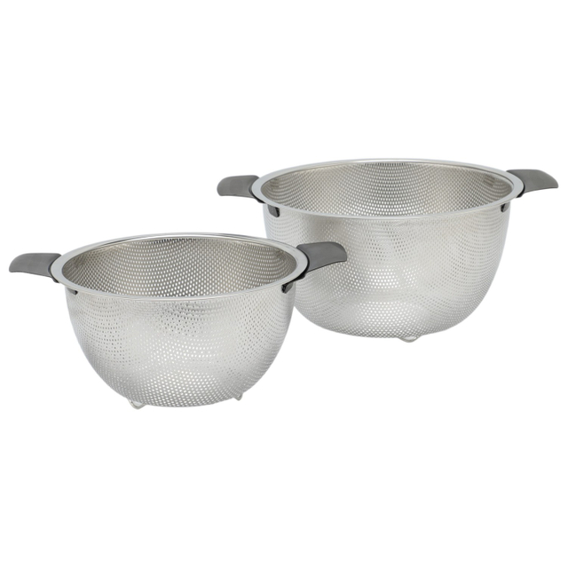 Waschbecken-Set aus lebensmittelechtem Edelstahl, verdickt, für Zuhause, Küche, Gemüsewaschen, Abtropfkorb, Suppensieb, Topf, Spülmaschine