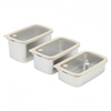 Neue Design Factory 304 Edelstahl Frischhalte-Lunchbox mit Glasdeckel, auslaufsichere Heizung, mikrowellenversiegelte Box in Lebensmittelqualität