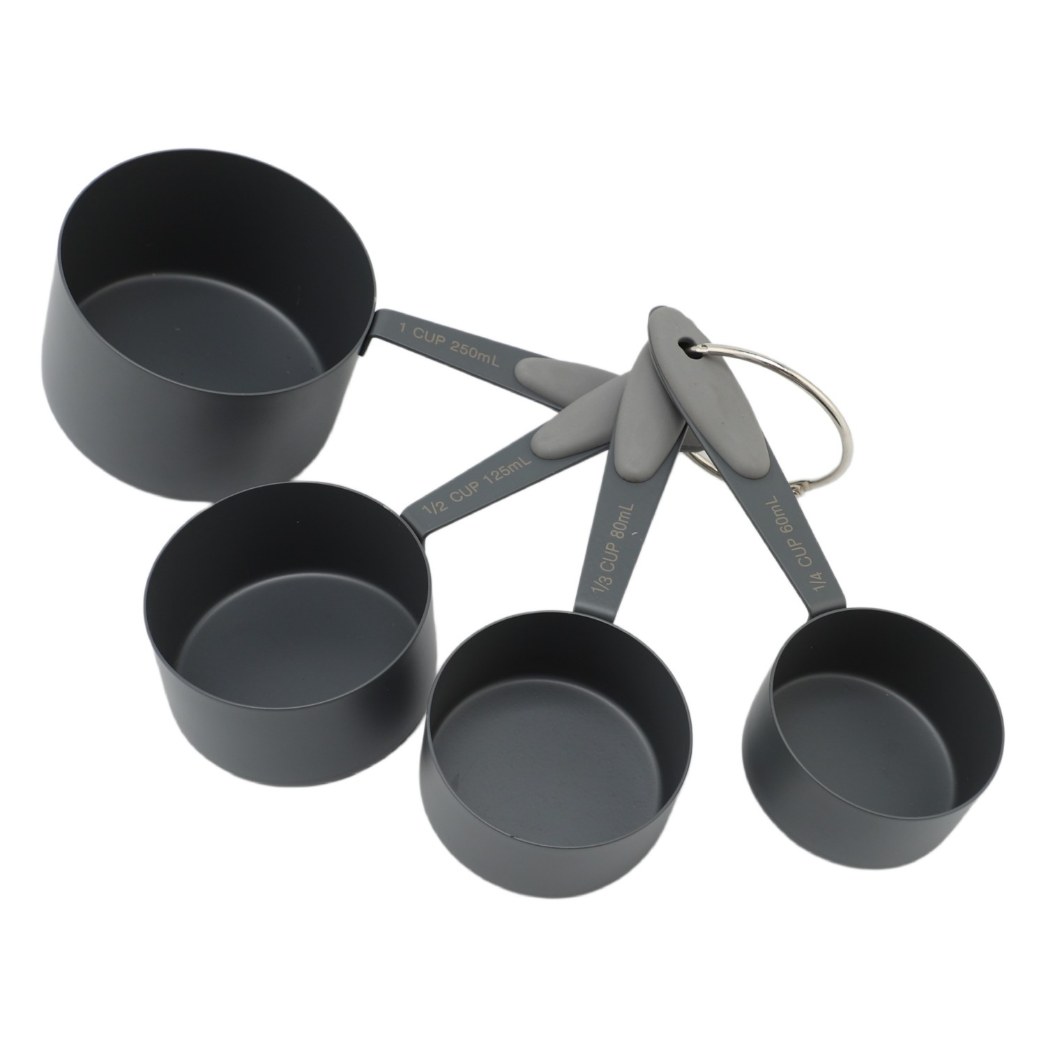 Fabrikpreis Hochwertiges Edelstahl-Messbecher-Löffel-Set zum Backen von Desserts in Lebensmittelqualität für den Küchengebrauch