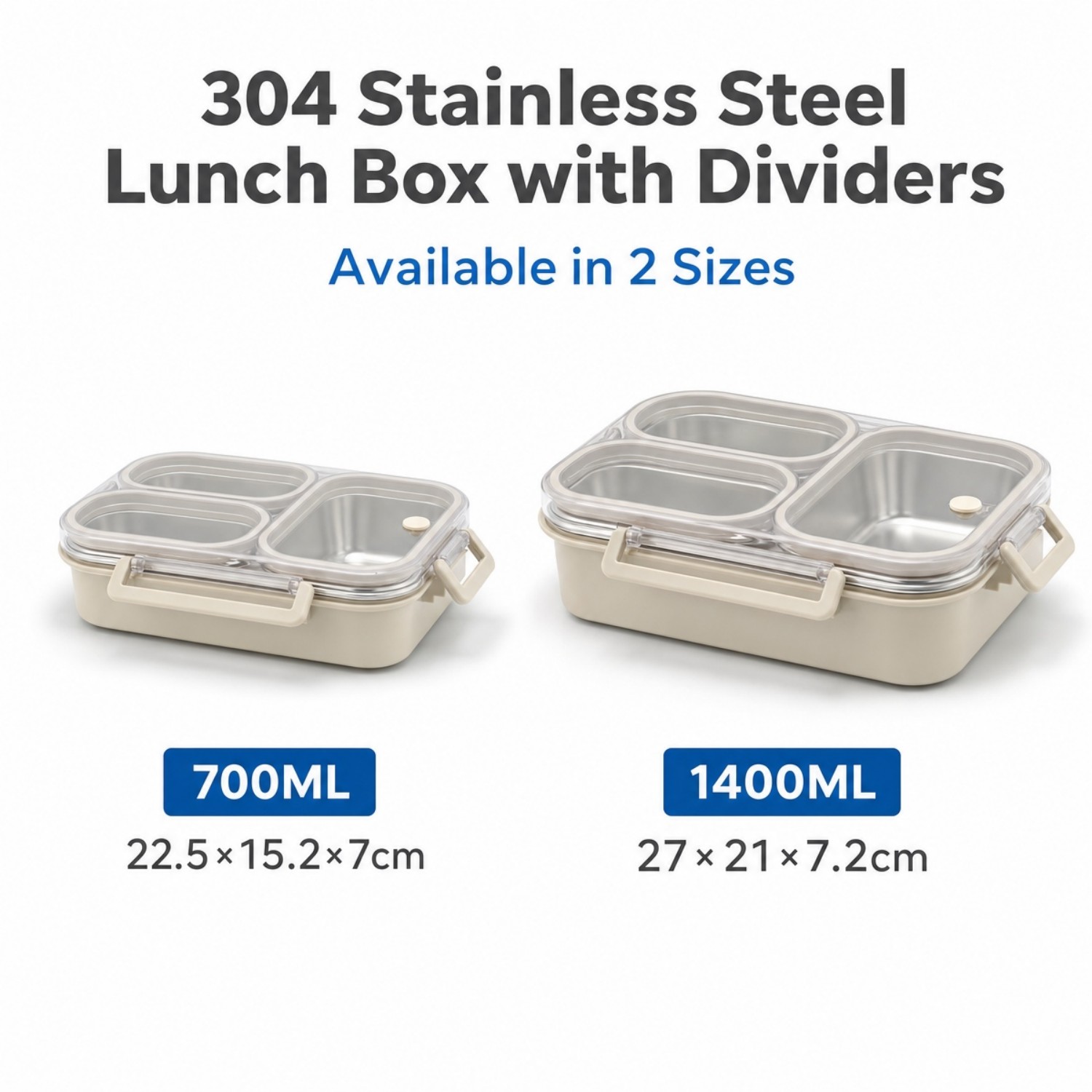 2026 Neues Design 304/316 Edelstahl Frischhaltebox Student Bento Box Lunchbox Heizung Lebensmittelqualität Mikrowellenversiegelte Box 