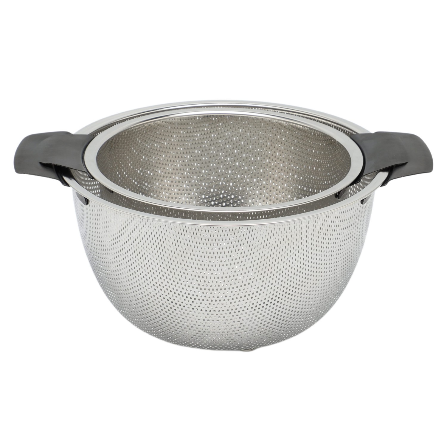 Waschbecken-Set aus lebensmittelechtem Edelstahl, verdickt, für Zuhause, Küche, Gemüsewaschen, Abtropfkorb, Suppensieb, Topf, Spülmaschine
