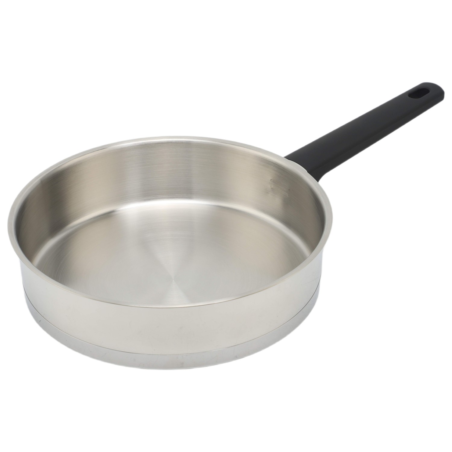 Fabrikneues Edelstahl-Kochgeschirr-Set mit Kunststoffgriff, Kochtöpfe, gelöteter Boden, Kochgeschirr-Set, Kochtopf, Bratpfanne
