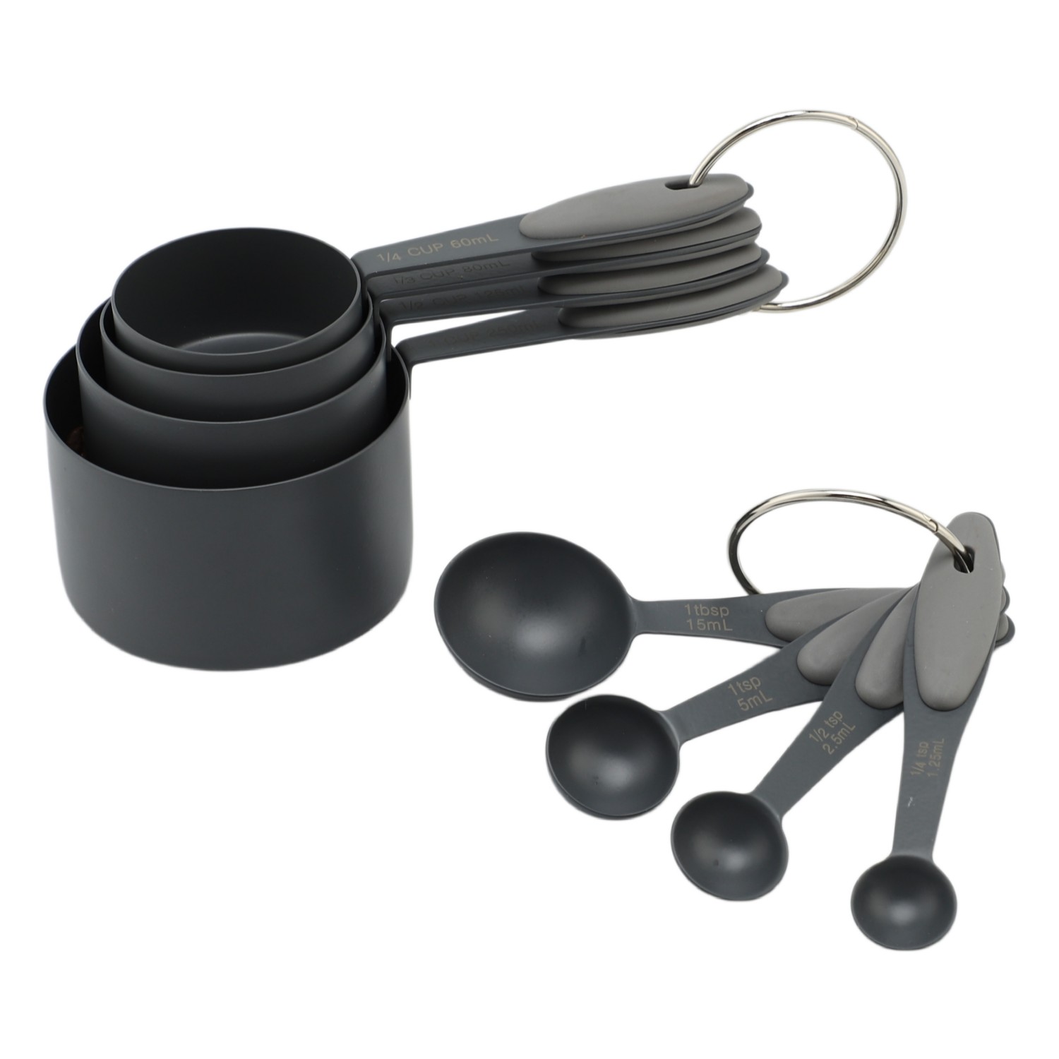 Fabrikpreis Hochwertiges Edelstahl-Messbecher-Löffel-Set zum Backen von Desserts in Lebensmittelqualität für den Küchengebrauch