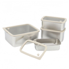 Neue Design Factory 304 Edelstahl Frischhalte-Lunchbox mit Glasdeckel, auslaufsichere Heizung, mikrowellenversiegelte Box in Lebensmittelqualität