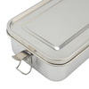 Edelstahl-Lebensmittelbehälter mit hohem Fassungsvermögen, 1–3 l, Deckel aus Edelstahl, leichte, tragbare, beheizbare Lunchbox