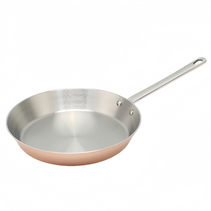 Heißer Verkauf Großhandel 3 Schicht Kupfer Dreilagige Edelstahlpfanne 20/24/26/28/30/32 cm Nichtbeschichtung Kochgeschirr Bratpfanne