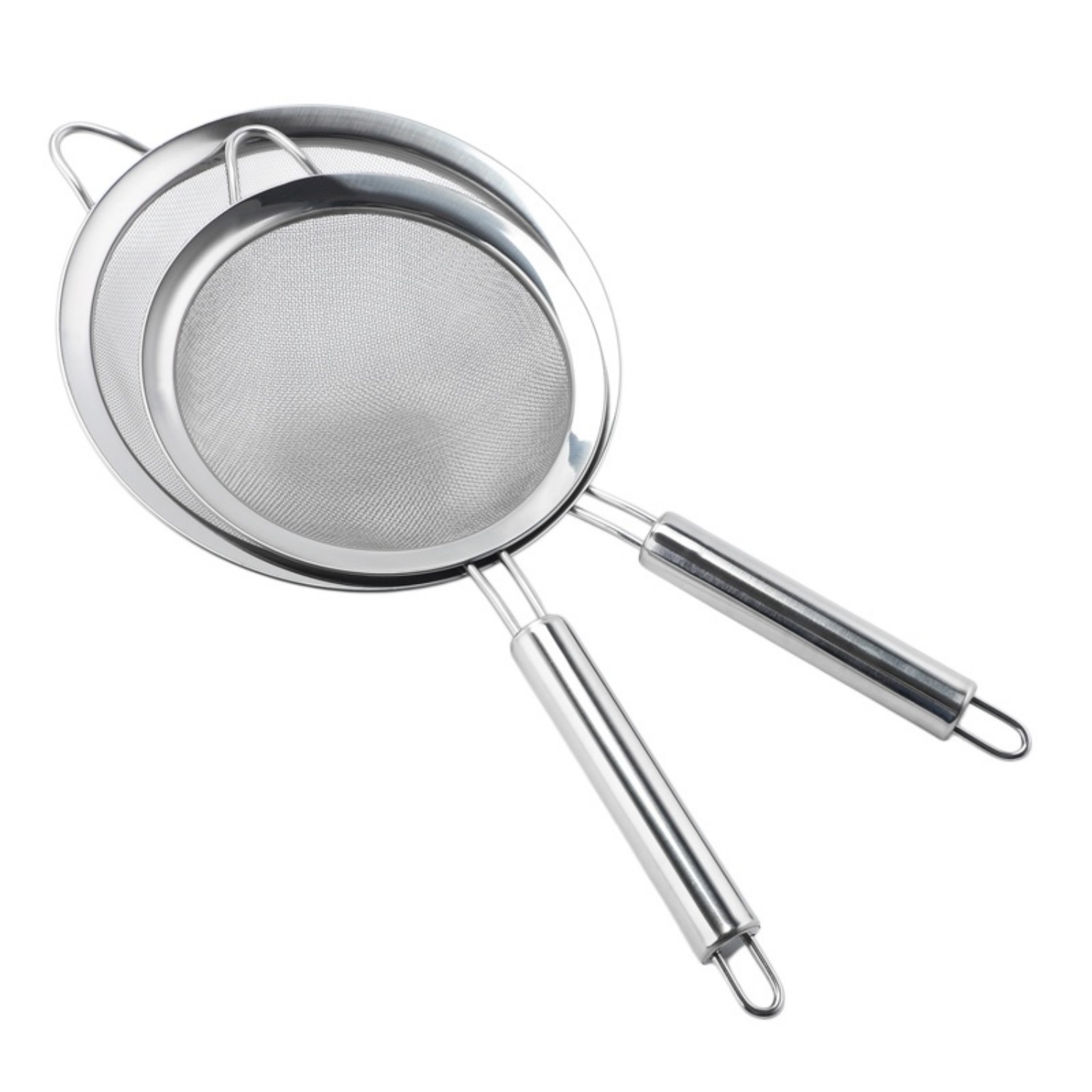 Küchensaftsieb, Edelstahl, feinmaschiges Sieb, Backmehlsieb, Drahtsieb, Sieb für Küchengeräte und Gadgets
