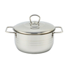 Fabrikneues Ankunfts-Edelstahl-Kochgeschirr-Set mit Griff, Kochtöpfe, gelöteter Boden, Kochgeschirr-Set, Auflauf-Set, Suppen- und Suppentöpfe mit Deckel