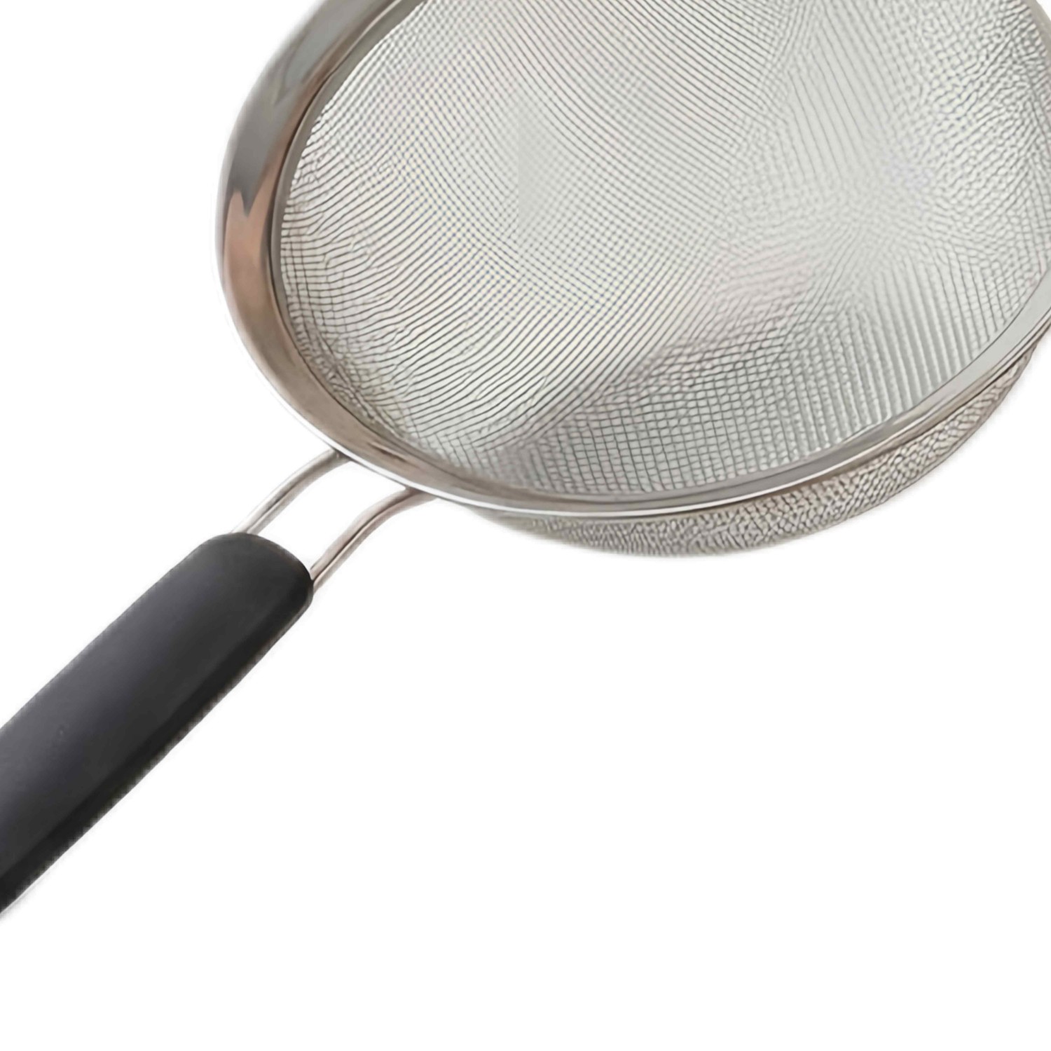 Edelstahl-Mehlsieb, Sieb, feines Teesieb aus Edelstahl, Sieb, Drahtgeflecht, Ölfilter, Sieb