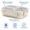 2026 Neues Design 304/316 Edelstahl Frischhaltebox Student Bento Box Lunchbox Heizung Lebensmittelqualität Mikrowellenversiegelte Box 