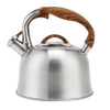 Pfeifkessel aus Edelstahl, 3 l, 3,2 QT, Wasserkocher für den Herd, Teekanne