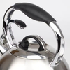Hochwertige 3-Liter-Teekanne aus Edelstahl mit Pfeiffunktion