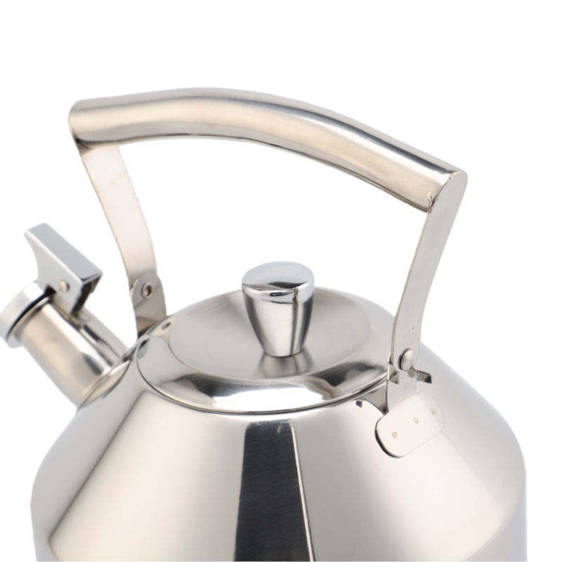 Moderne Heimküche, 3,5 l Edelstahl-Pfeifkessel, Induktionsherd-Teekanne mit Metallkonstruktion, Wasser-Teekanne