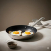 Fabrikspezifisches, lebensmittelechtes, antihaftbeschichtetes Bratpfannenset aus Stahl und rostfreiem Stahl für die Hausmannskost, für die Omlet-Bratpfanne im Restaurant