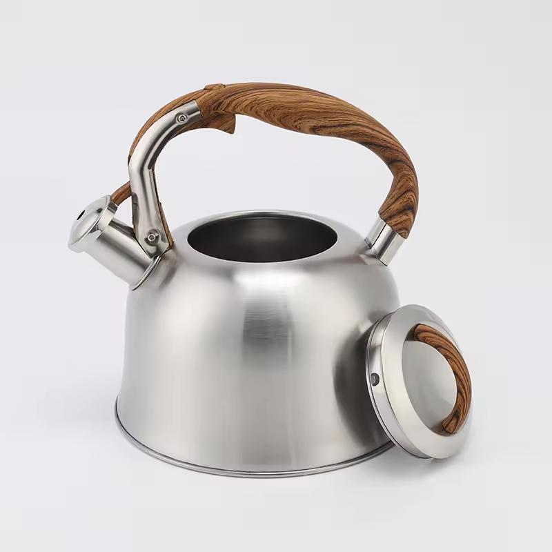 Pfeifkessel aus Edelstahl, 3 l, 3,2 QT, Wasserkocher für den Herd, Teekanne