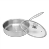 18/10 Dreifach-Edelstahl-Küchen-Induktions-Kochgeschirr-Set aus Edelstahl, Kochtopf-Set, Suppentopf-Set 