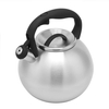 Moderner 4-Liter-Teekessel aus Edelstahl mit Pfeiffunktion, Induktionsherd-Wasserkanne mit Bakelit-Griff für den Heimgebrauch in der Küche