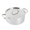 Bestseller German Kitchen Ware 8-teiliges Triply Edelstahl-Kochgeschirr-Set, Kochtöpfe und Pfannen-Sets aus Edelstahl