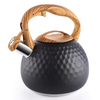 Moderner 2,7 l pfeifender Teekessel aus Edelstahl, 2,8 QT Fabrik-Herdkessel aus Metall