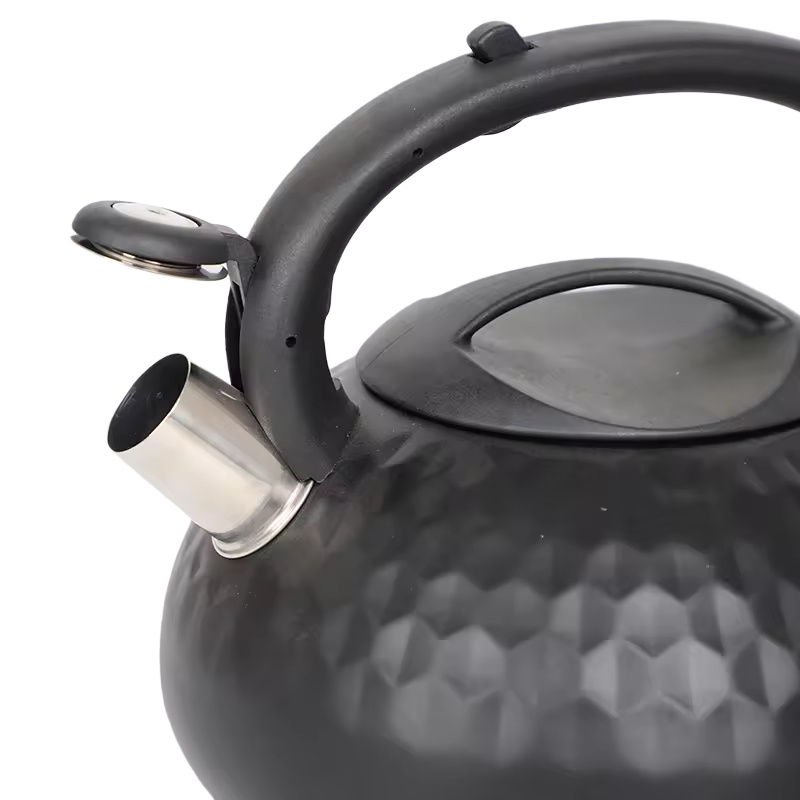 Pfeifkessel aus Edelstahl, 3,0 l, Wasser-Teekanne, Küche, Zuhause, Hotel, Malerei, Pfeifenkessel