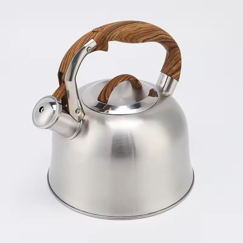 Pfeifkessel aus Edelstahl, 3 l, 3,2 QT, Wasserkocher für den Herd, Teekanne