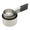 Set aus Messlöffeln und -bechern aus Edelstahl, Messkellen, Aromalöffel, Kaffeelöffel, 8-teiliges Set mit Backutensilien