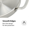 Hot Sale Factory Supply Edelstahltöpfe Kochgeschirrset mit Griff und Deckel Kochgeschirrset mit gelötetem Boden Dutch Oven Casserole