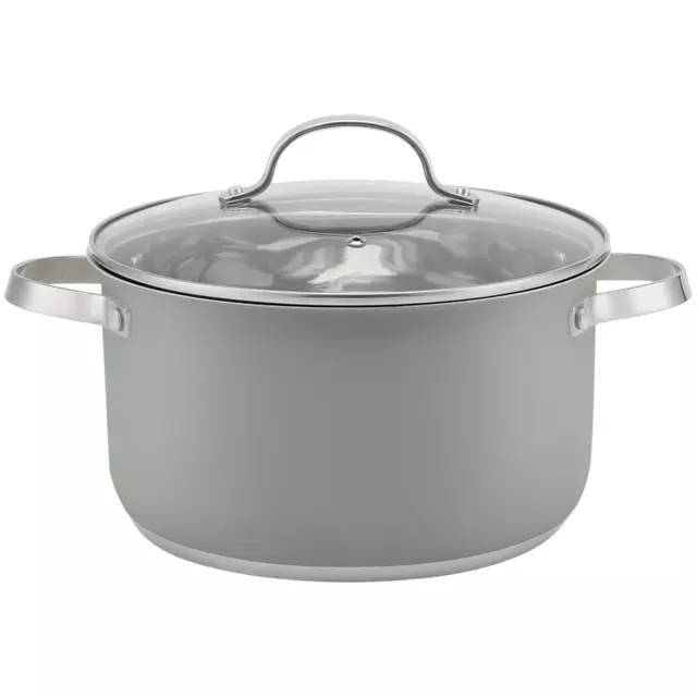 Factory Supply Edelstahl-Töpfe und -Pfannen, 8-teiliges Kochgeschirr-Set mit Edelstahlgriff und Deckel, gelöteter Boden, Töpfe, Auflauf