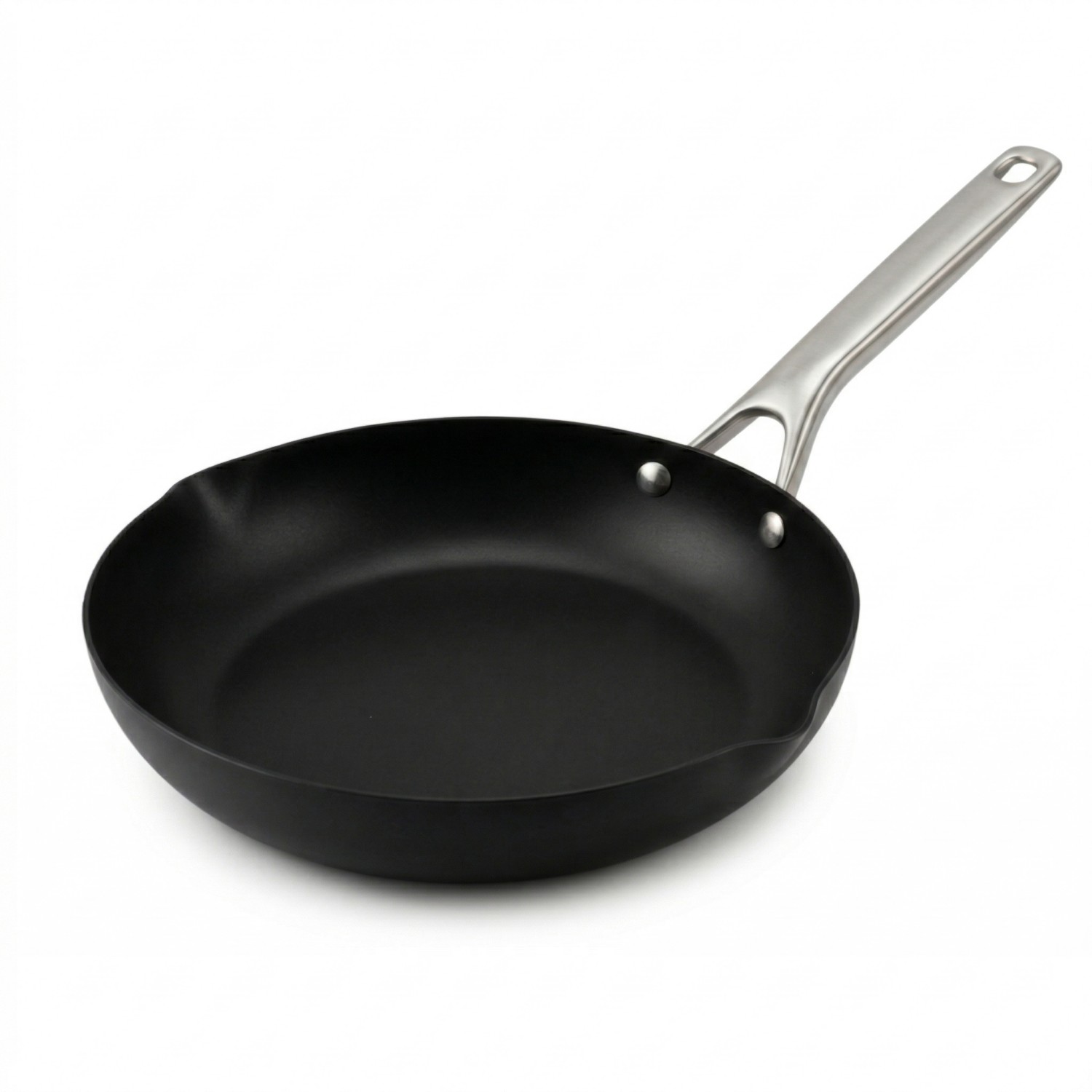 Fabrikexklusives Design, gewürzt, 26/30 cm, 10/12 Zoll Kohlenstoffstahl, natürlich antihaftbeschichtete Bratpfanne, Bratpfanne, Induktionskompatibel