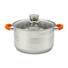 Factory Supply Mehrzweck-Großhandel, kundenspezifische Küche, Edelstahl, Kochtopf, Auflauf-Set, Topf, 12-teiliges Kochgeschirr-Set
